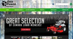 Desktop Screenshot of eriepowerequipment.com